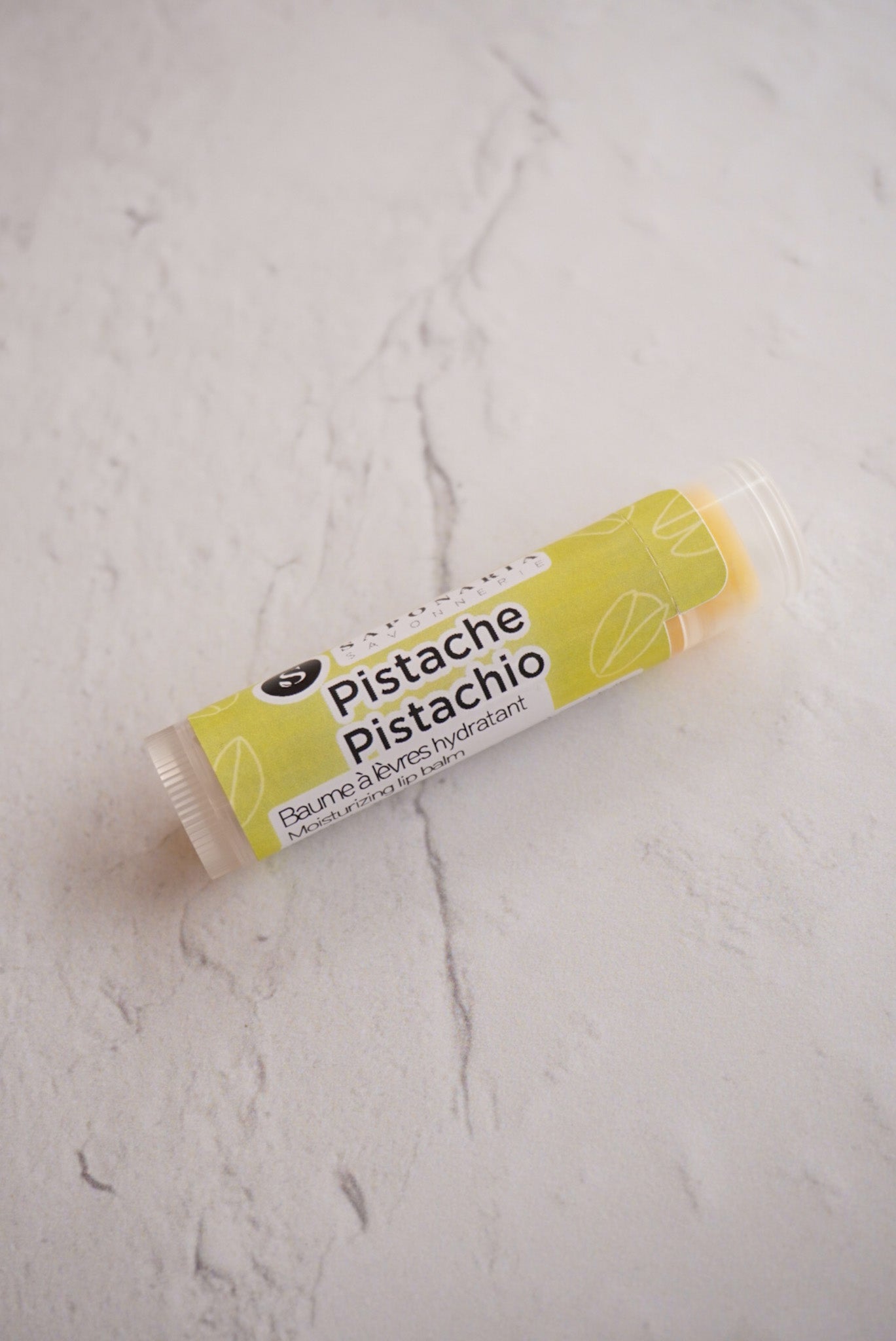 Baume à lèvres – Pistache - Baume à lèvres - Savonnerie Saponaria