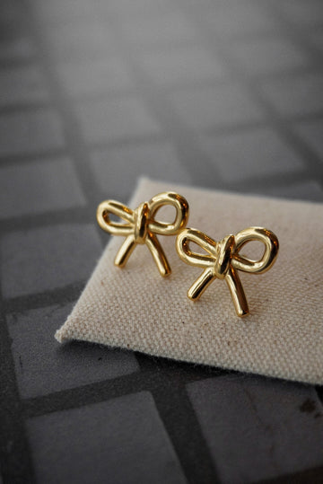 Boucle d'oreille noeud papillon - Savonnerie Saponaria