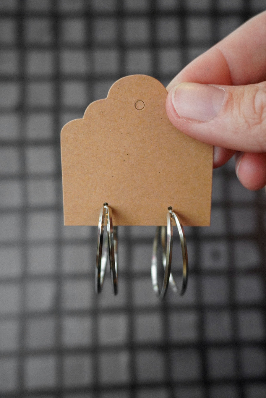 Boucle d'oreille en C - Savonnerie Saponaria