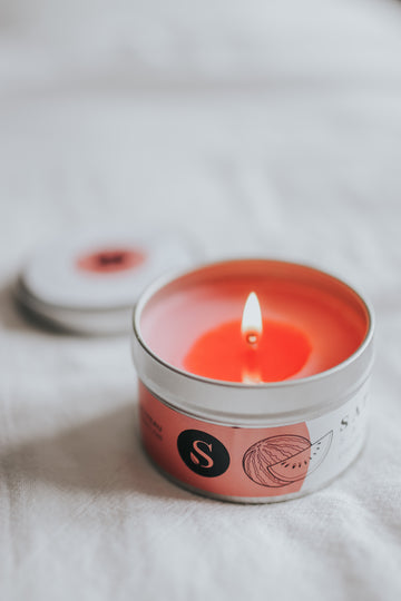 Bougie de soya – Melon d'eau