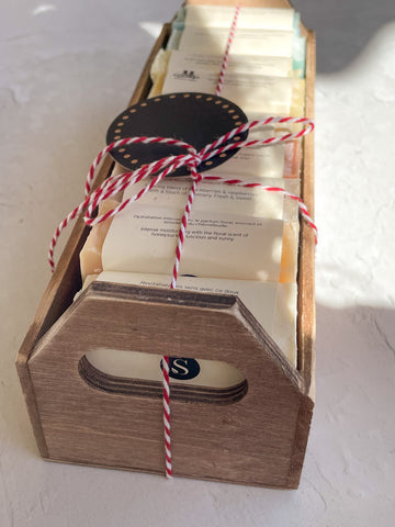 Caissette de 9 savons - Coffrets - Savonnerie Saponaria