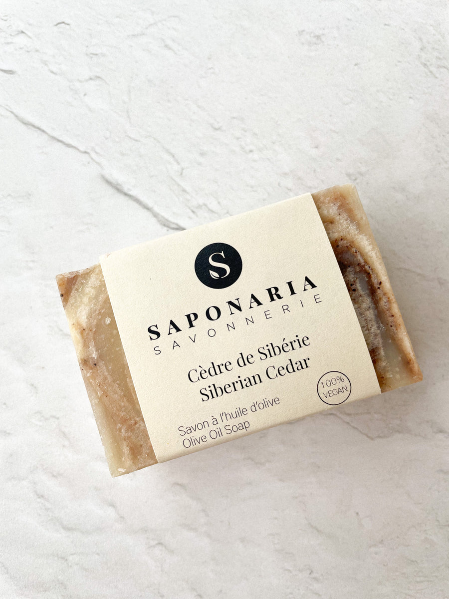 Savon gros – Cèdre de Sibérie - Savons - Savonnerie Saponaria