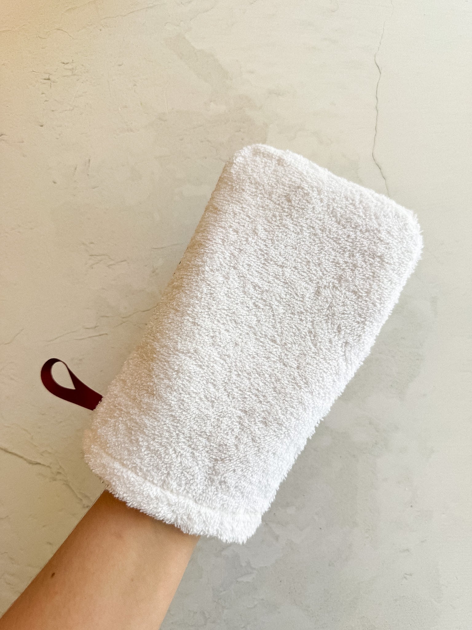 Gant de bain fraises - Savonnerie Saponaria