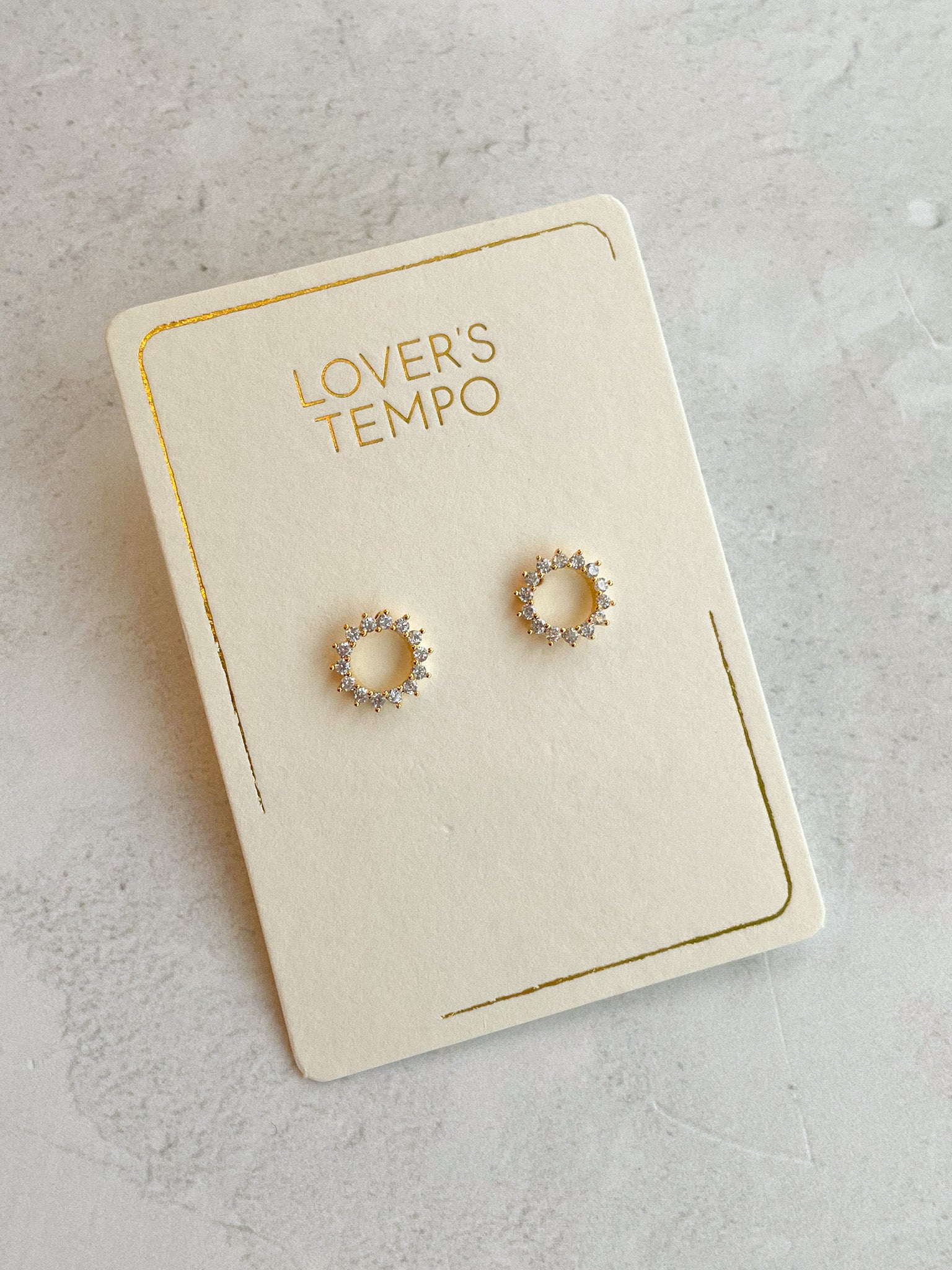 Boucles d'oreilles Halo - Savonnerie Saponaria