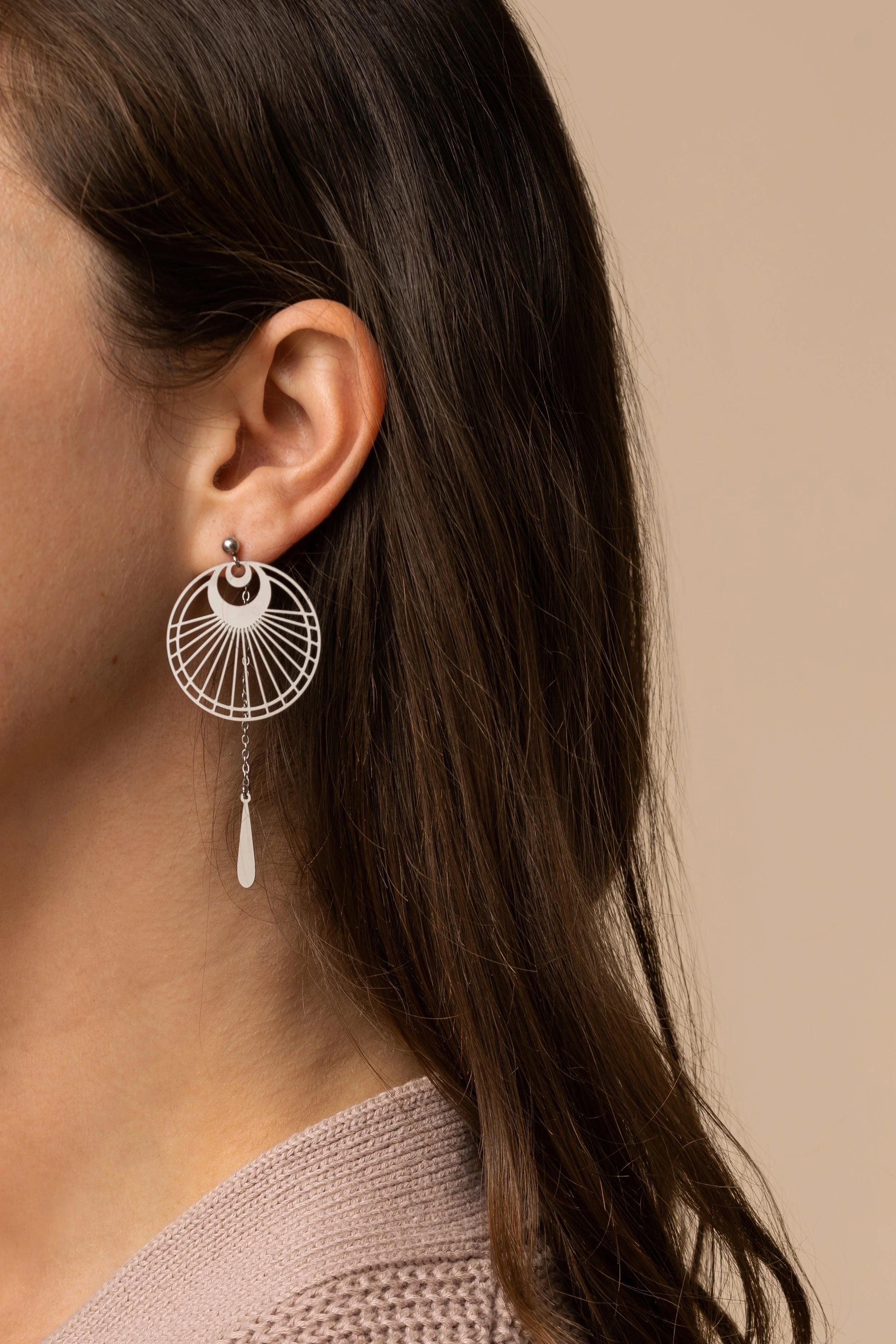 Boucles d’oreilles Halo - Savonnerie Saponaria