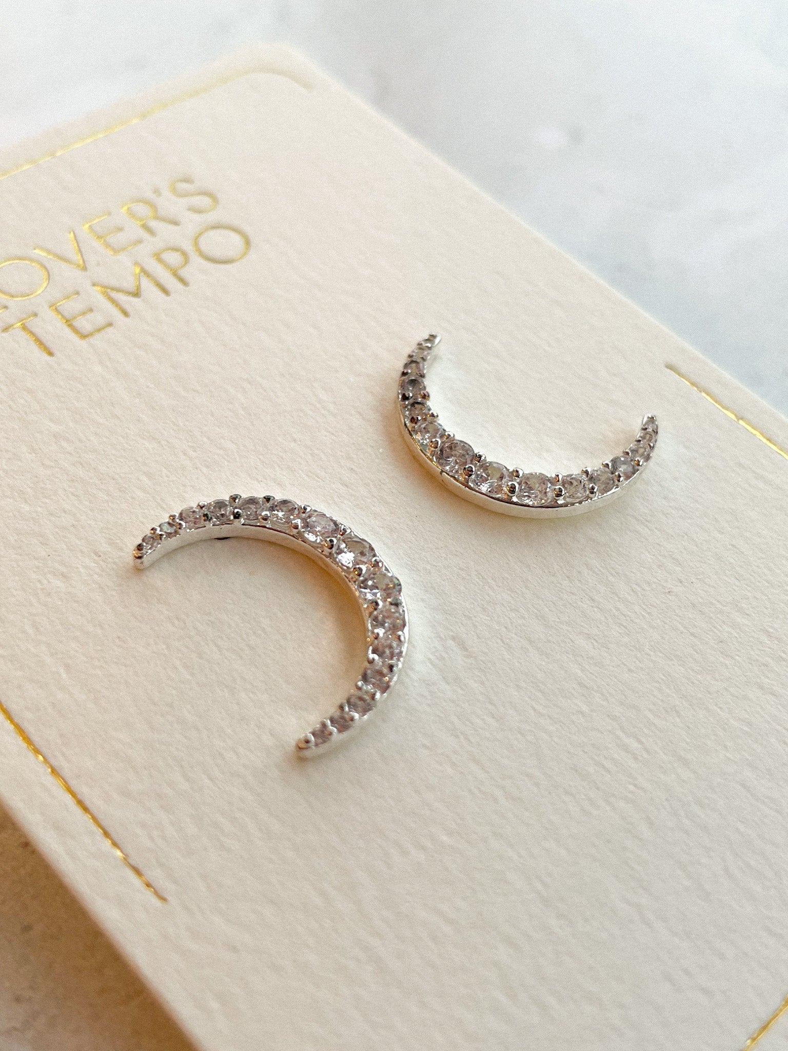 Boucles d'oreilles Luna Moon - Savonnerie Saponaria