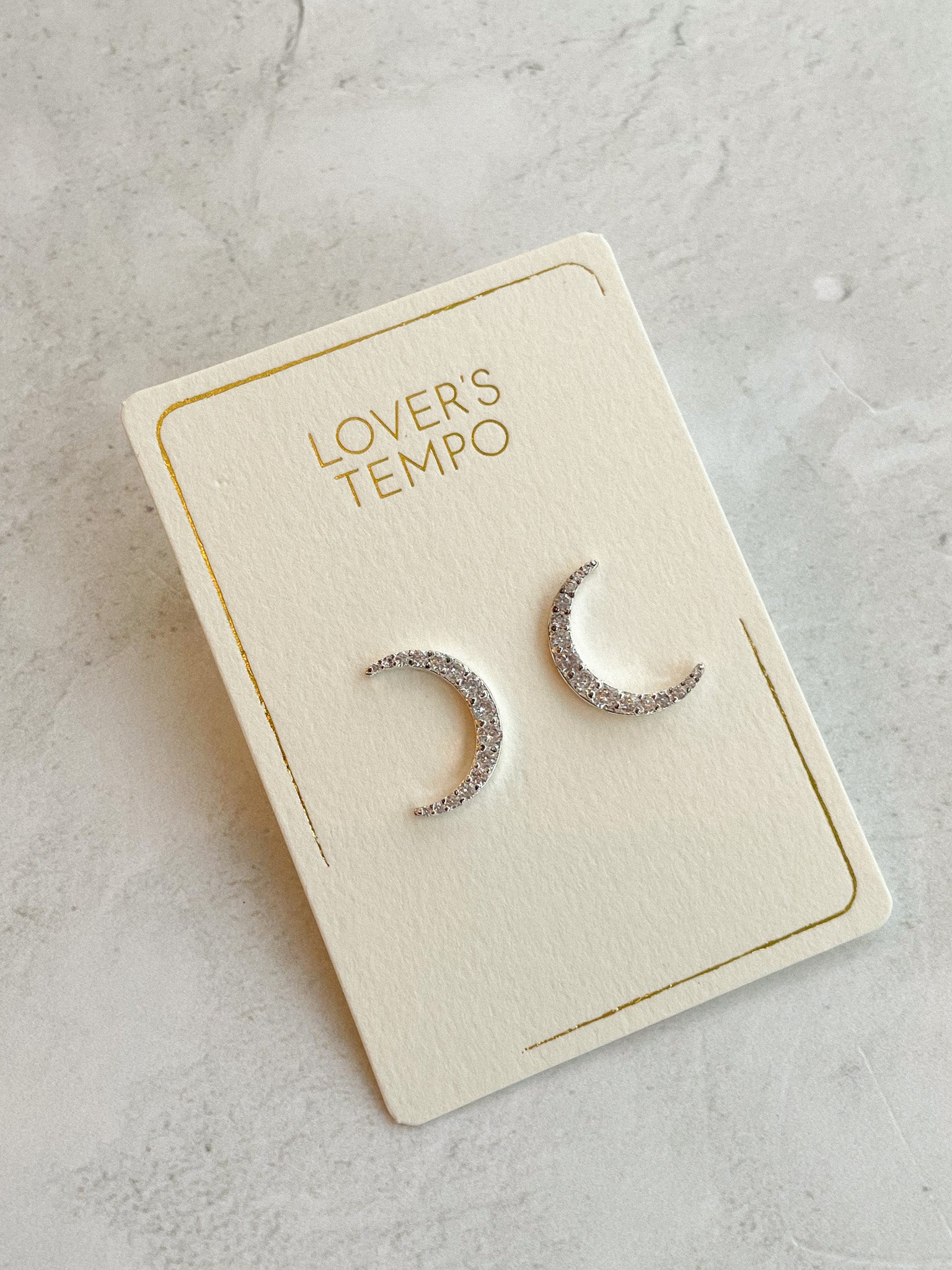 Boucles d'oreilles Luna Moon - Savonnerie Saponaria