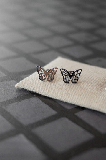 Boucle d'oreille papillon - Savonnerie Saponaria
