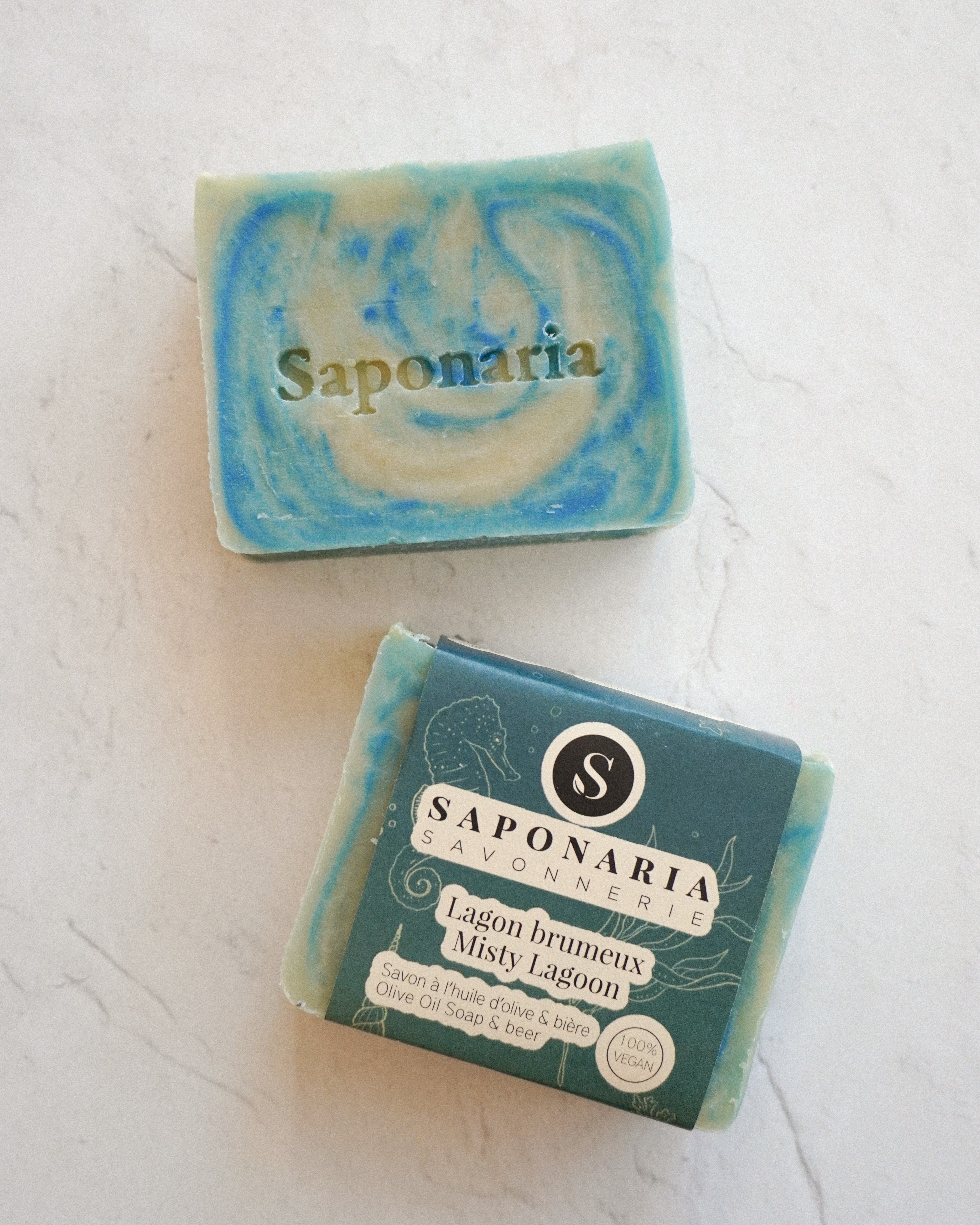 Savon – Lagon brumeux (bière) - Savons - Savonnerie Saponaria