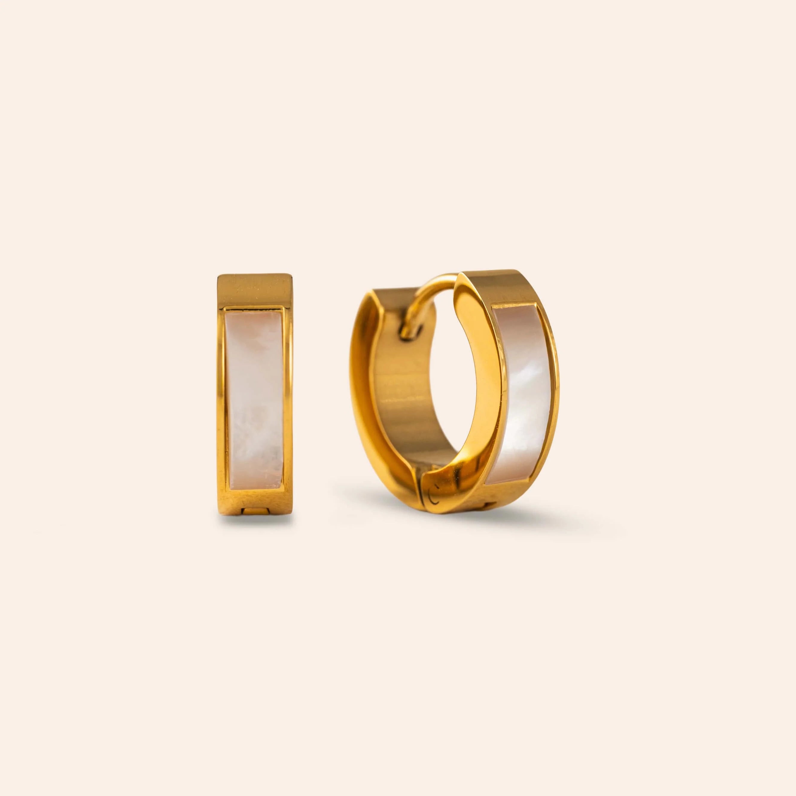 Tofino Huggie Hoops Earrings (Gold)