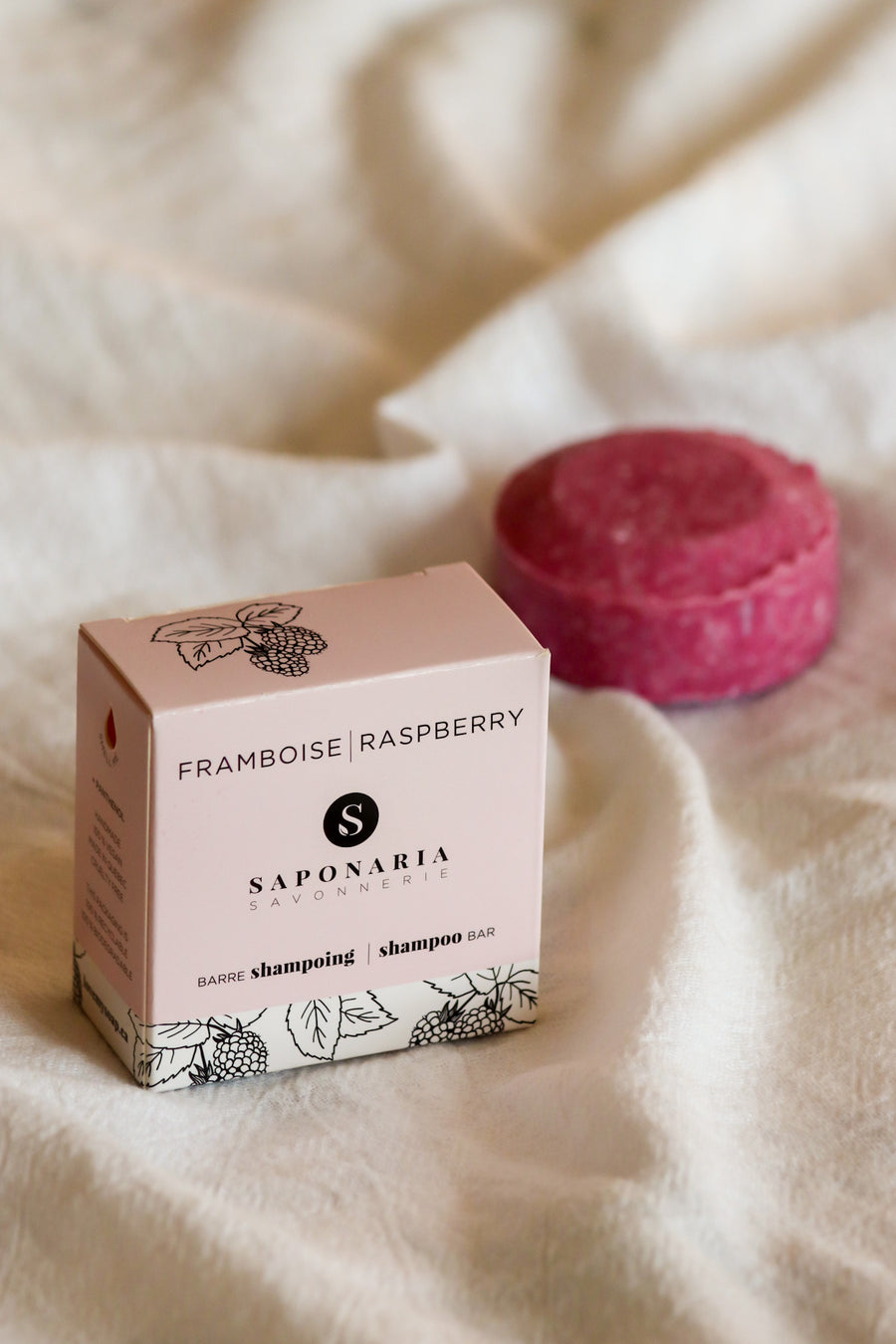 Shampoing solide – Framboise